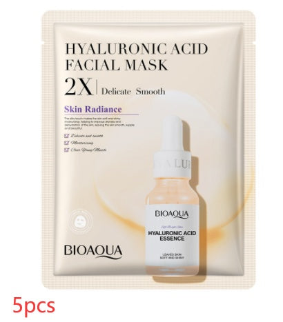 Collagen, Centella Asiatica, Hyaluronic Acid, and Vitamin C Sheet Mask