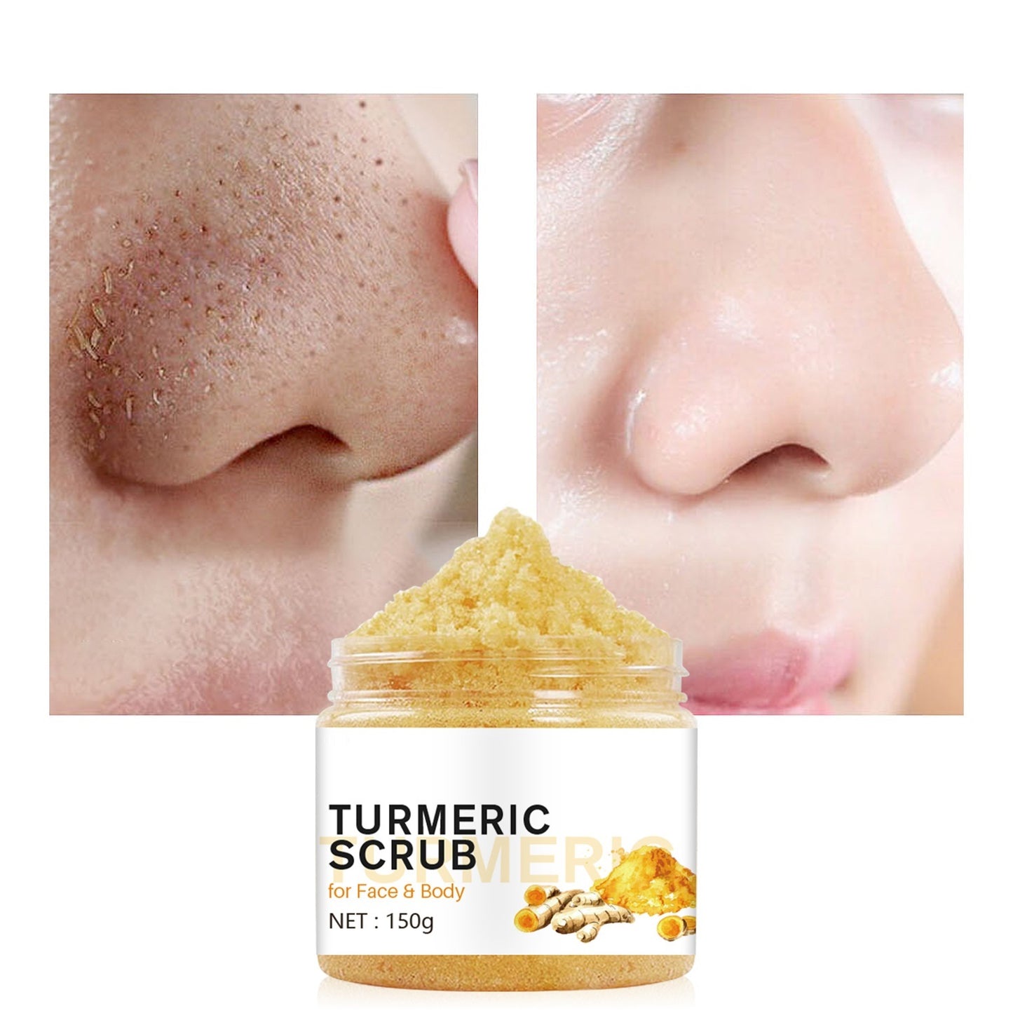 Turmeric Body And Face Scrub