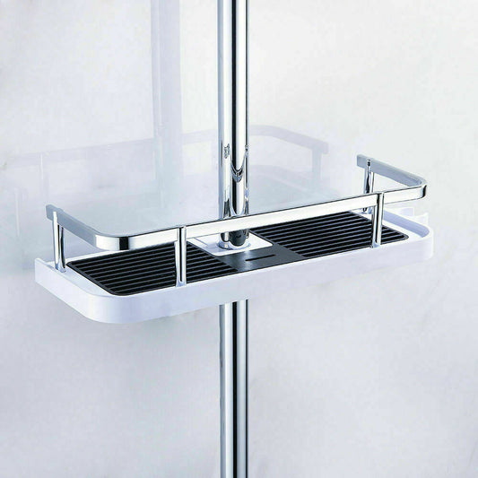 No Drilling Bathroom Shower Shelf