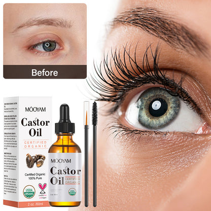 Castor Oil Eyelash Care