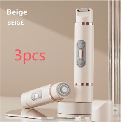 Dual-Head Women's Painless Electric Shaver Epilator
