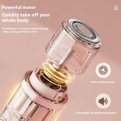 Dual-Head Women's Painless Electric Shaver Epilator