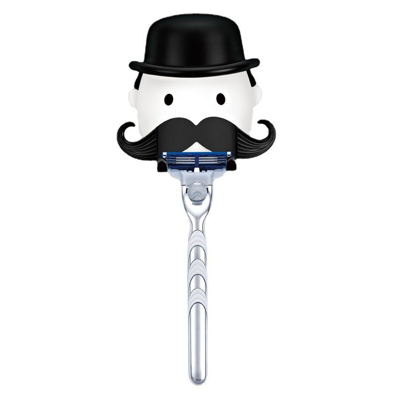 Monopoly Punch-free Wall Hanging Shaver Holder