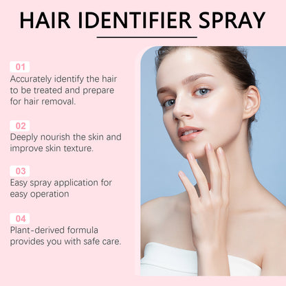 Hair Identifier Spray Set For Face Shaving