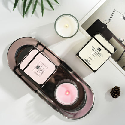 Natural Handmade Glass Romantic Fragrance Candles
