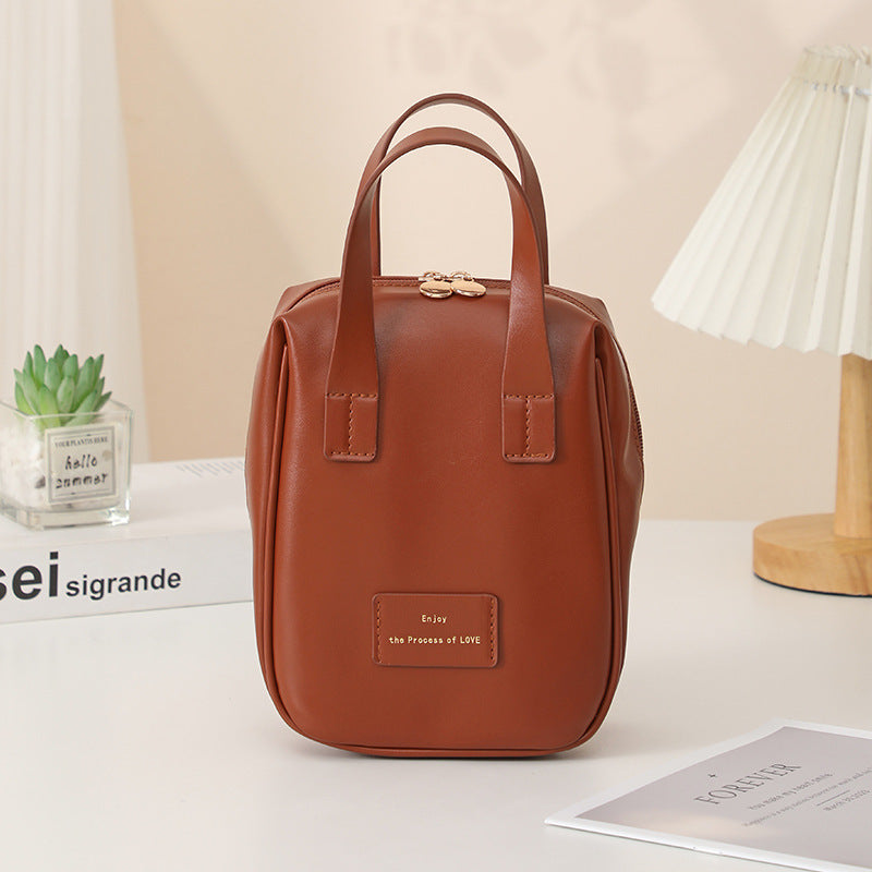Ins Fashion Shell-shaped Stylish Top-Handle Cosmetic Bag