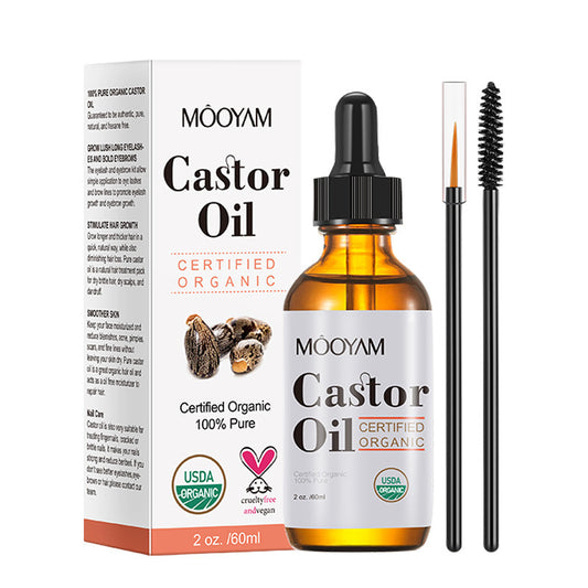 Castor Oil Eyelash Care