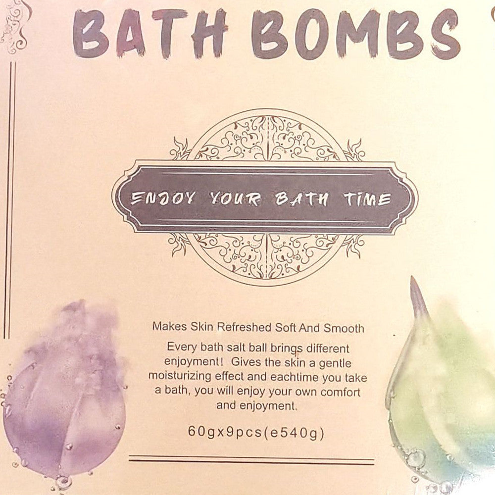 Natural Sea Salt Bath Bombs