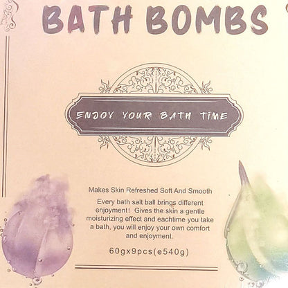 Natural Sea Salt Bath Bombs