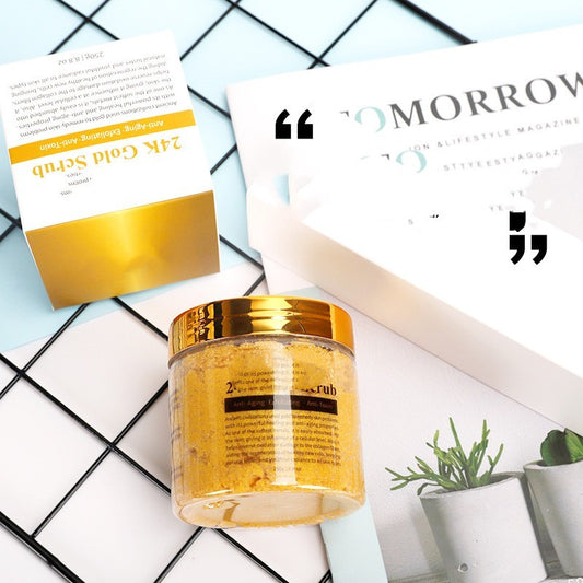 Gold Exfoliating And Moisturizing Face Body Scrub