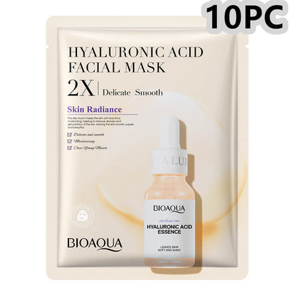 Collagen, Centella Asiatica, Hyaluronic Acid, and Vitamin C Sheet Mask