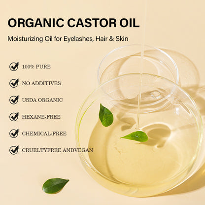 Castor Oil Eyelash Care