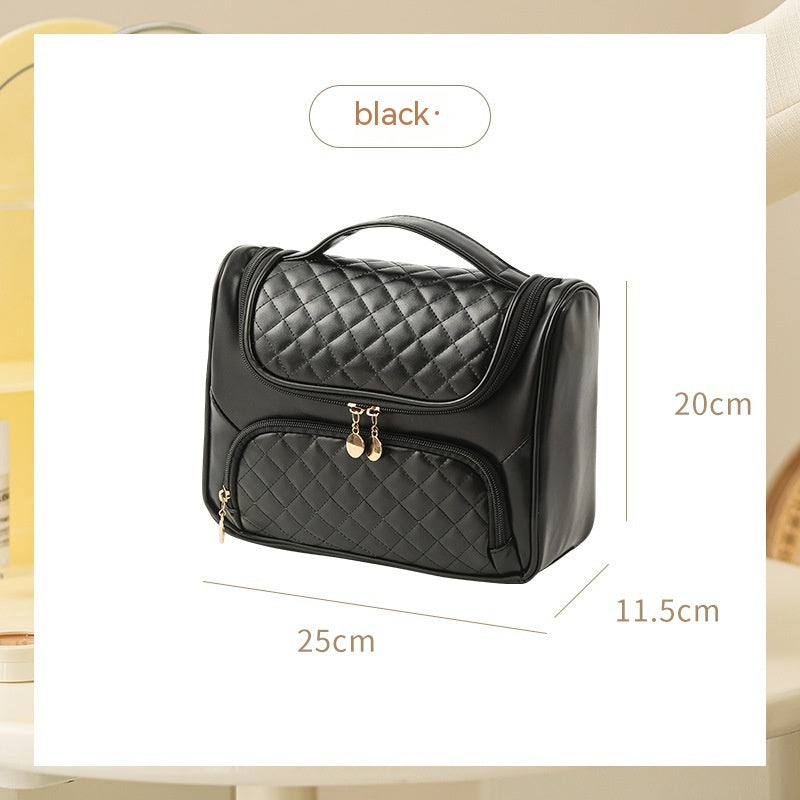 Minimalistic Classy Large Portable Cosmetic Bag