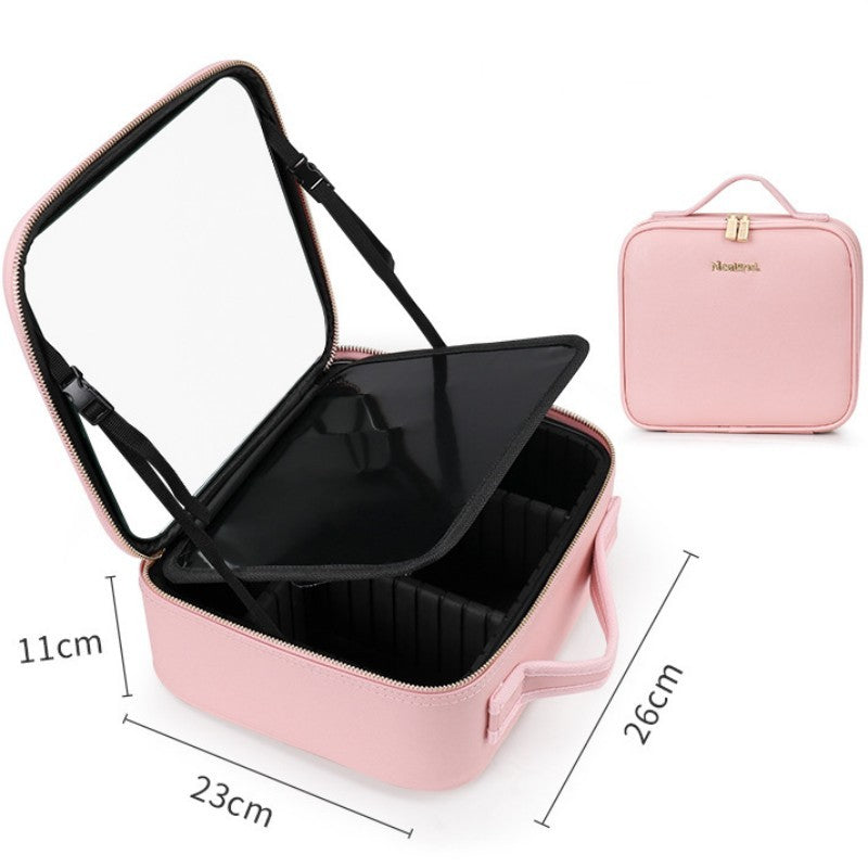 NiceLand Smart LED With Mirror Cosmetic Bag