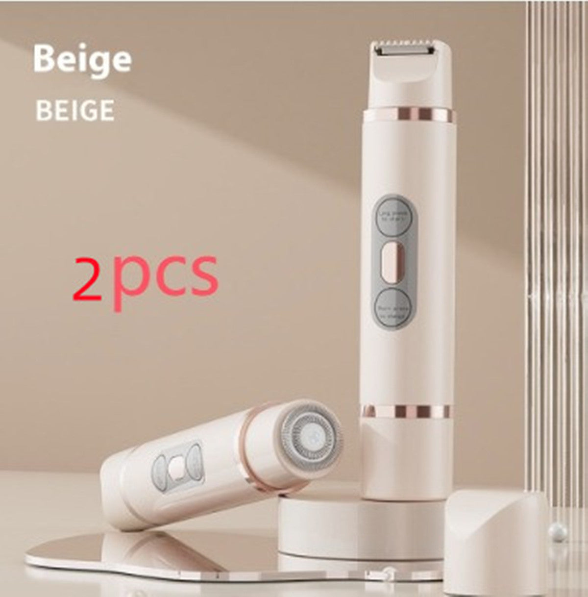 Dual-Head Women's Painless Electric Shaver Epilator