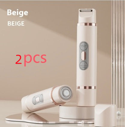 Dual-Head Women's Painless Electric Shaver Epilator