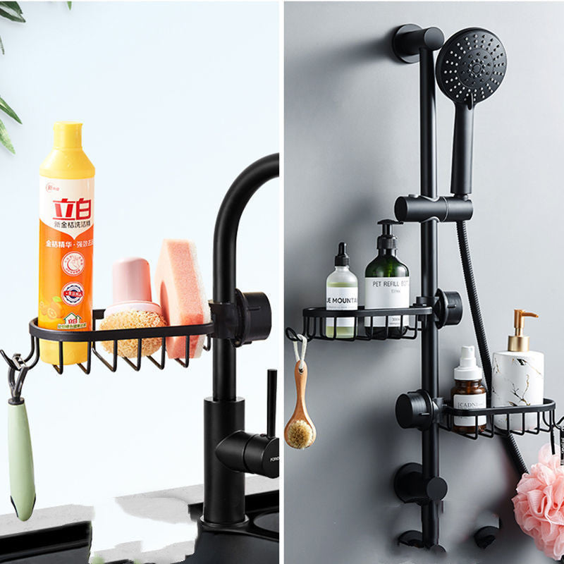 Aluminium Bathroom Shower Storage Rack